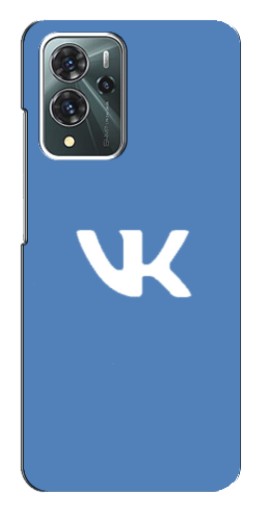 Чехол с печатью "Лого ВК" для ZTE Blade V40 Pro