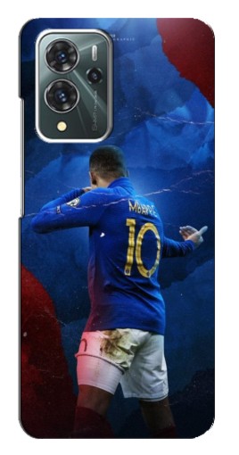 Чехол с печатью "Мбаппе в Франции" для ZTE Blade V40 Pro