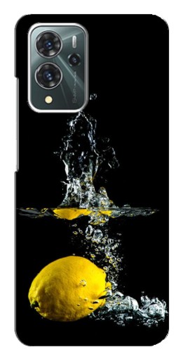 Силиконовый чехол с изображением "Мокрый Лимон" для ZTE Blade V40 Pro