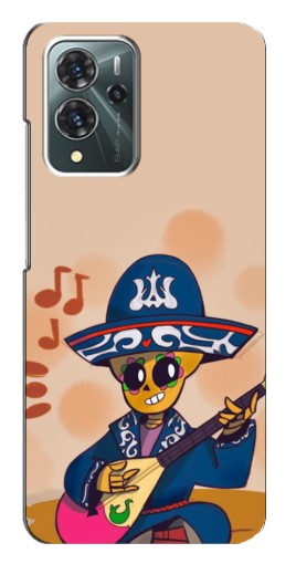 Чехол с печатью "Музыкант Poco" для ZTE Blade V40 Pro