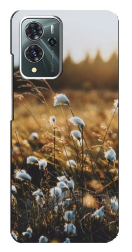 Силиконовый чехол с изображением "Нежные полевые цветы" для ZTE Blade V40 Pro