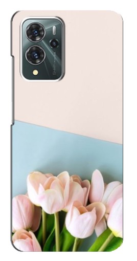 Чехол с принтом "Нежные тюльпаны" для ZTE Blade V40 Pro