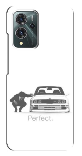 Силиконовый чехол с изображением "Perfect BMW" для ZTE Blade V40 Pro