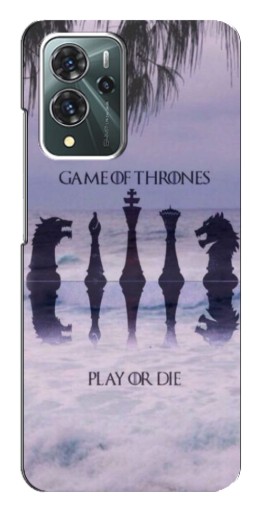 Чехол с принтом "Play or Die" для ZTE Blade V40 Pro