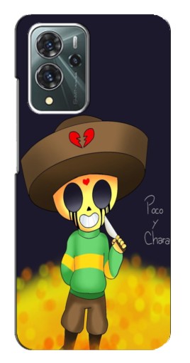 Чехол с печатью "Poco y Chara" для ZTE Blade V40 Pro