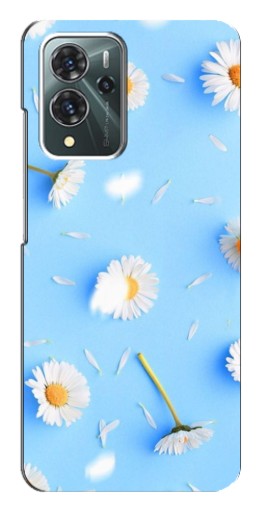 Чехол с картинкой "Ромашковый фон" для ZTE Blade V40 Pro