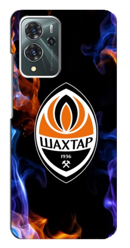 Силиконовый чехол с изображением "Шахтер в огне" для ZTE Blade V40 Pro