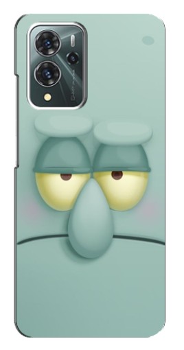 Чехол с принтом "Сквидвард" для ZTE Blade V40 Pro