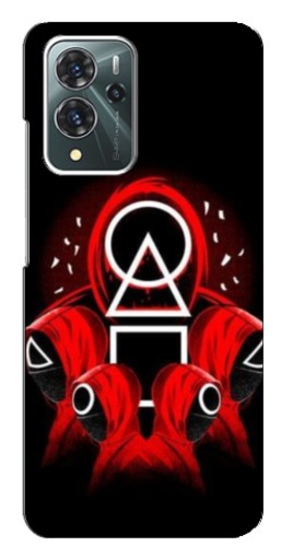 Силиконовый чехол с изображением "Солдаты с игры кальмара" для ZTE Blade V40 Pro