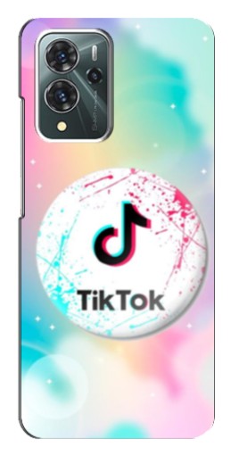 Чехол с картинкой "TikTok принт" для ZTE Blade V40 Pro