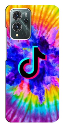 Чехол с картинкой "TikTok в красках" для ZTE Blade V40 Pro