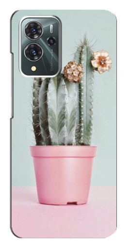 Чехол с печатью "Цветущий кактус" для ZTE Blade V40 Pro