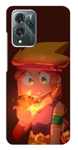Чехол с картинкой "Удивлённая Амбер" для ZTE Blade V40 Pro