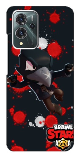 Силиконовый чехол с изображением "Ворон Бравл Старс" для ZTE Blade V40 Pro