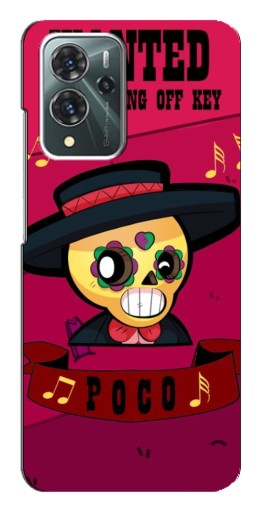 Чехол с принтом "WANTED POCO" для ZTE Blade V40 Pro