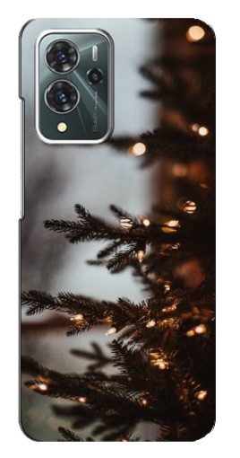 Чехол с печатью "Елка с гирляндой" для ZTE Blade V40 Pro