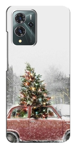 Чехол с принтом "Елка в машине" для ZTE Blade V40 Pro