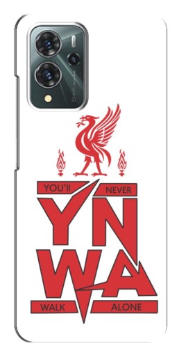 Силиконовый чехол с изображением "YNWA" для ZTE Blade V40 Pro