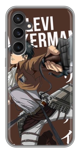 Чехол с принтом "Ackermankerman levi" для Samsung Galaxy S23 FE