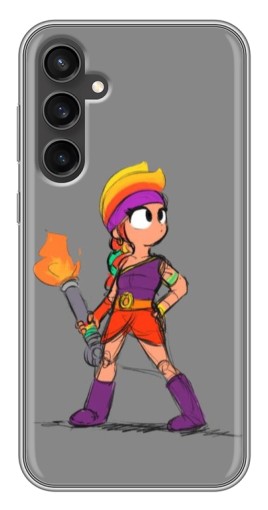 Чехол с принтом "Amber с факелом" для Samsung Galaxy S23 FE