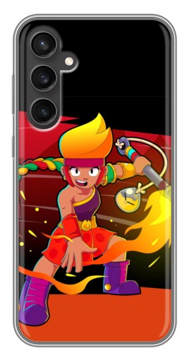 Чехол с картинкой "Амбер в дуэли" для Samsung Galaxy S23 FE