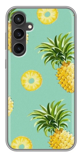 Силиконовый чехол с изображением "Ананасик" для Samsung Galaxy S23 FE