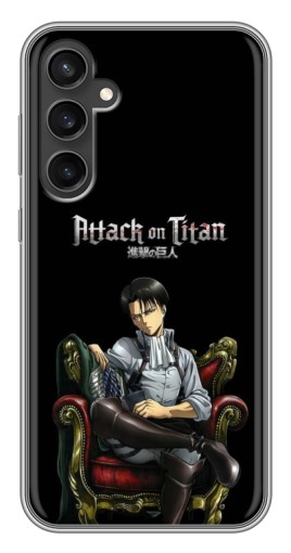 Чехол с принтом "Атака на Титанов" для Samsung Galaxy S23 FE
