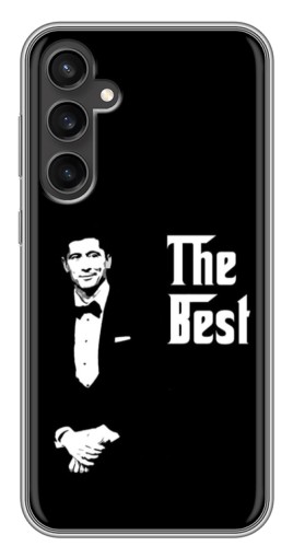 Силиконовый чехол с изображением "Best Футболист" для Samsung Galaxy S23 FE