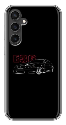 Чехол с картинкой "BMW E36" для Samsung Galaxy S23 FE