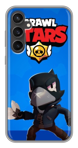 Чехол с принтом "Боевой Crow" для Samsung Galaxy S23 FE