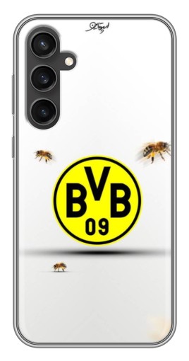 Силиконовый чехол с изображением "Боруссия Шмели" для Samsung Galaxy S23 FE