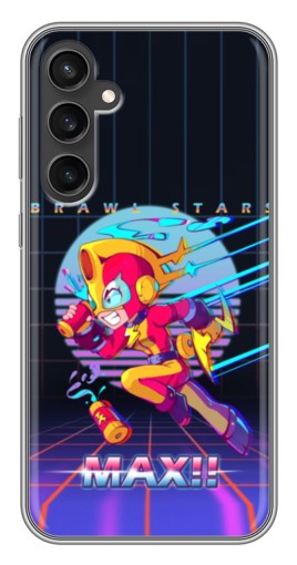 Чехол с печатью "Brawl MAX" для Samsung Galaxy S23 FE