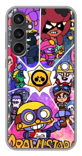 Чехол с печатью "Brawl заставка" для Samsung Galaxy S23 FE