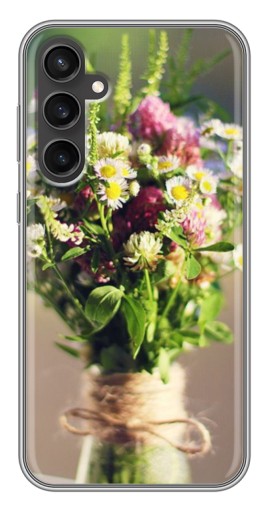 Чехол с печатью "Букет полевых цветов" для Samsung Galaxy S23 FE