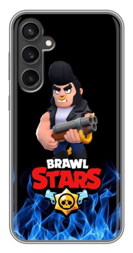 Чехол с принтом "Булл в огне" для Samsung Galaxy S23 FE