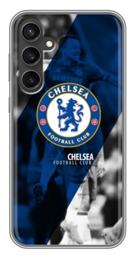 Силиконовый чехол с изображением "Club Chelsea" для Samsung Galaxy S23 FE