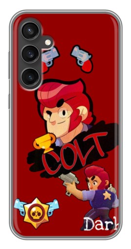Чехол с картинкой "Dark Colt" для Samsung Galaxy S23 FE