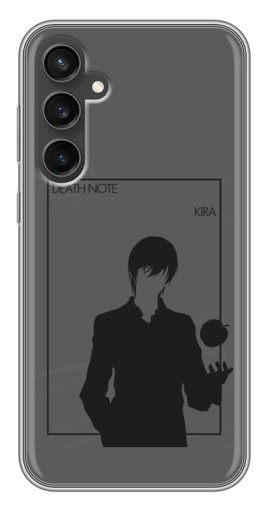 Силиконовый чехол с изображением "Death Note Кира" для Samsung Galaxy S23 FE