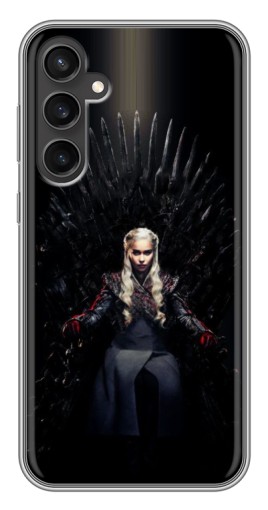 Чехол с печатью "Дейнерис на троне" для Samsung Galaxy S23 FE