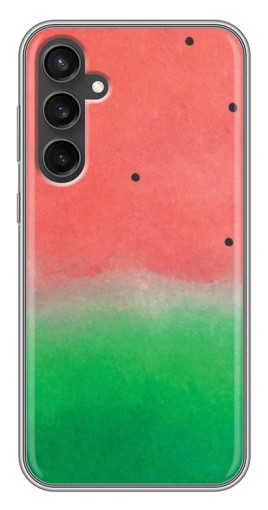 Силиконовый чехол с изображением "Дизайн арбуза" для Samsung Galaxy S23 FE