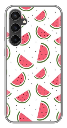 Чехол с картинкой "Дольки арбуза" для Samsung Galaxy S23 FE