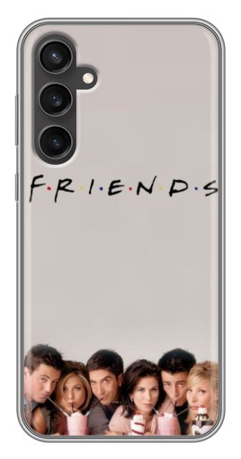 Чехол с принтом "Друзья первый сезон" для Samsung Galaxy S23 FE