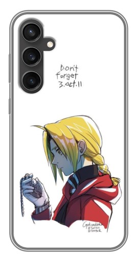 Силиконовый чехол с изображением "Эд Эрлик с часами" для Samsung Galaxy S23 FE