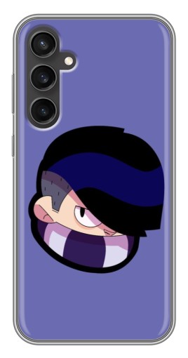Чехол с картинкой "Эдгар в шарфе" для Samsung Galaxy S23 FE
