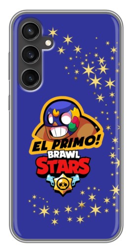 Силиконовый чехол с изображением "El Primo в маске" для Samsung Galaxy S23 FE