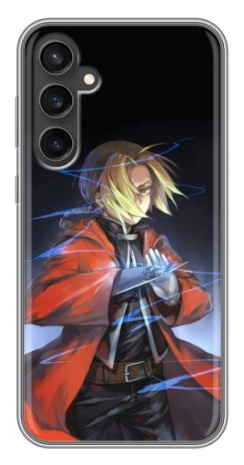Силиконовый чехол с изображением "Элрик Эдвард" для Samsung Galaxy S23 FE