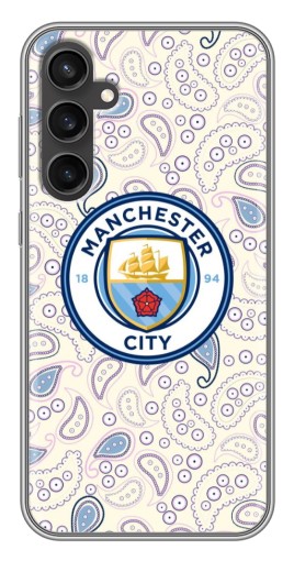 Чехол с картинкой "Эмблема Ман Сити" для Samsung Galaxy S23 FE