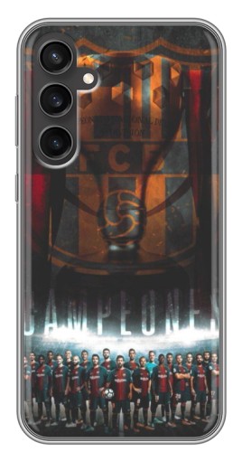 Чехол с принтом "FCB Campeones" для Samsung Galaxy S23 FE