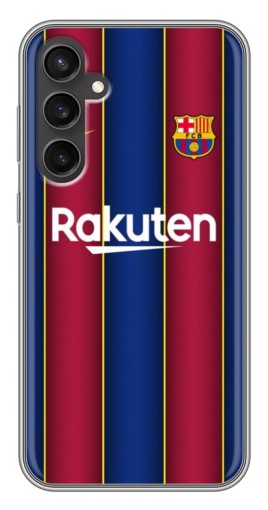 Силиконовый чехол с изображением "Форма Барселоны" для Samsung Galaxy S23 FE