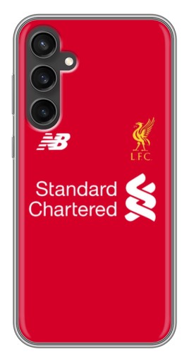 Чехол с печатью "Форма Liverpool" для Samsung Galaxy S23 FE